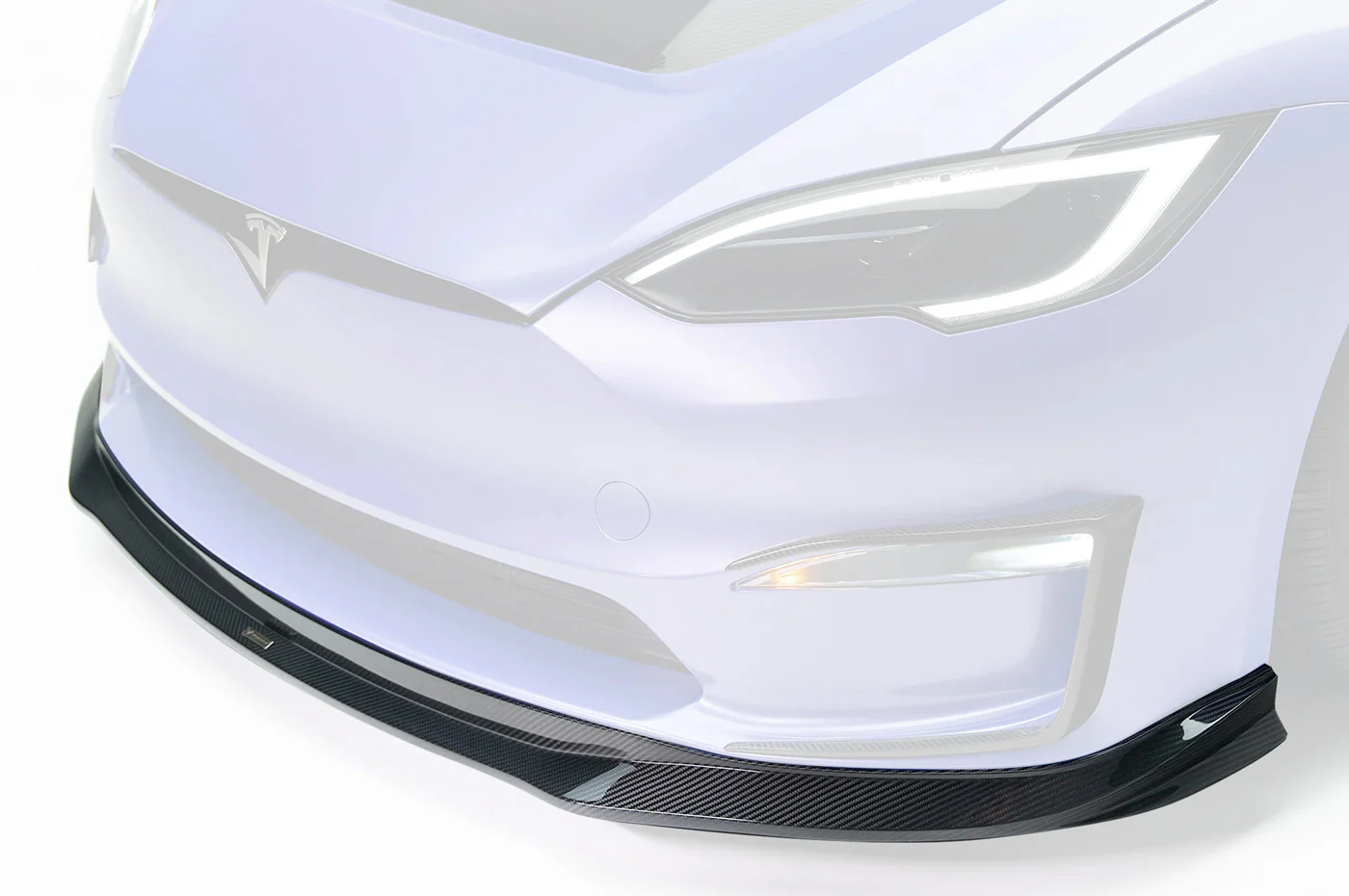 Vorsteiner Tesla Model S Plaid VRS Aero Carbon Fiber Front Spoiler (TEV3020)