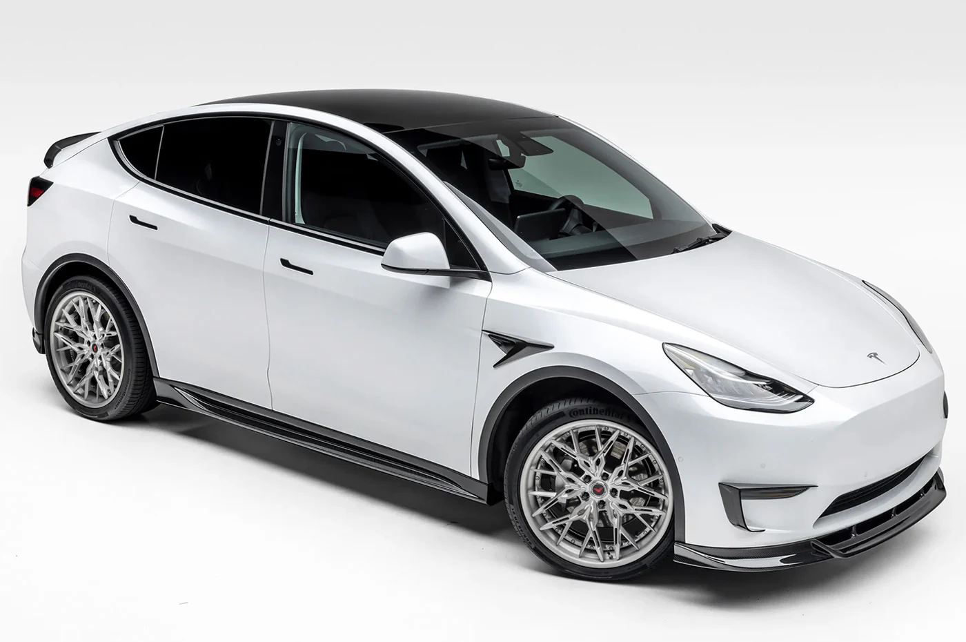Vorsteiner Tesla Model Y Aero Carbon Fiber Front Spoiler (TEV2020) - Image 6