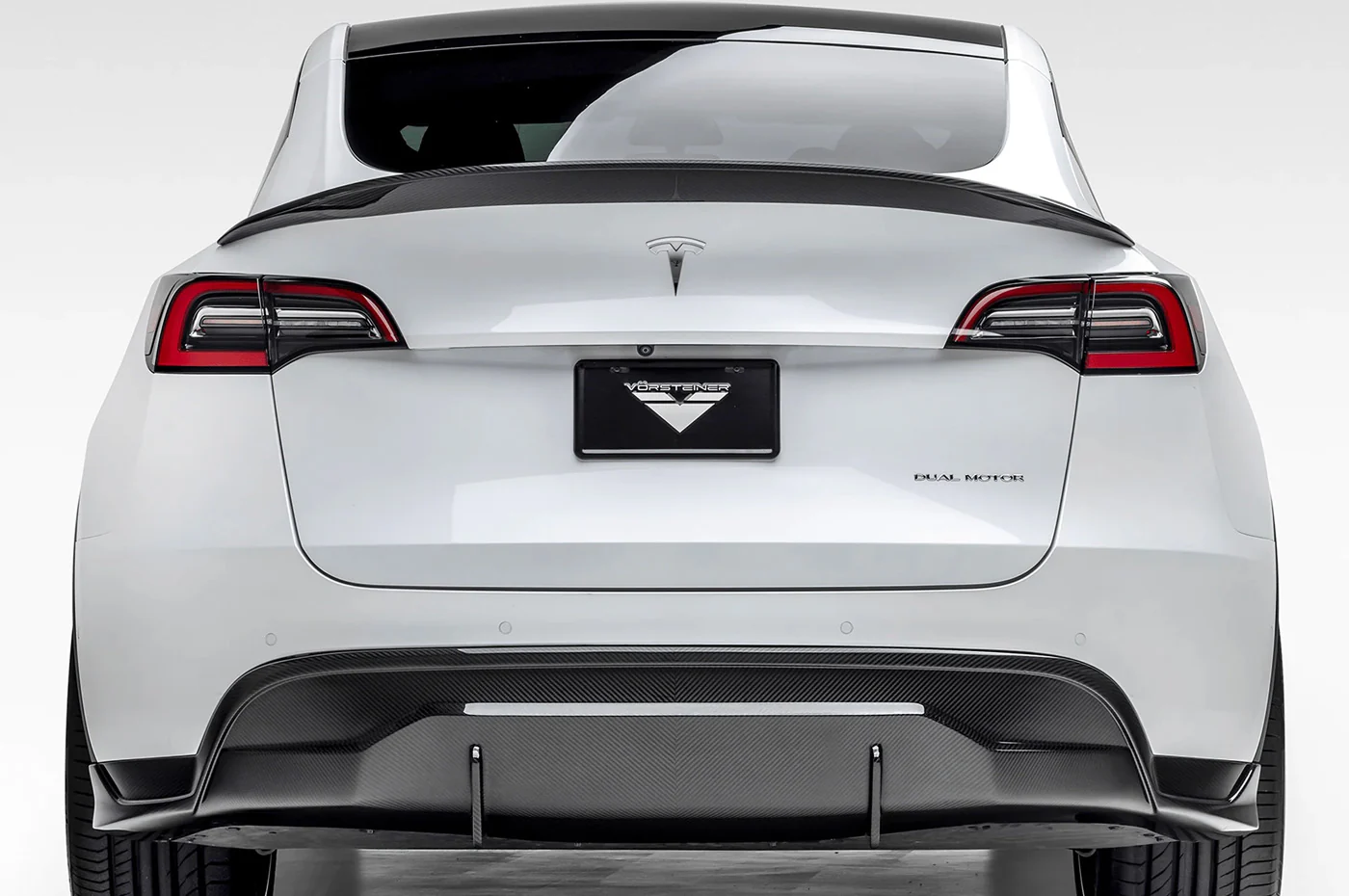 Vorsteiner Tesla Model Y Aero Carbon Fiber Rear Diffuser (TEV2050) - Image 4
