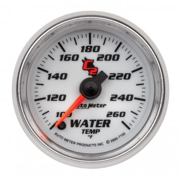 Water Temp: 100-260°F - C2 Stepper Motor Gauge (2 1/16") - Image 2