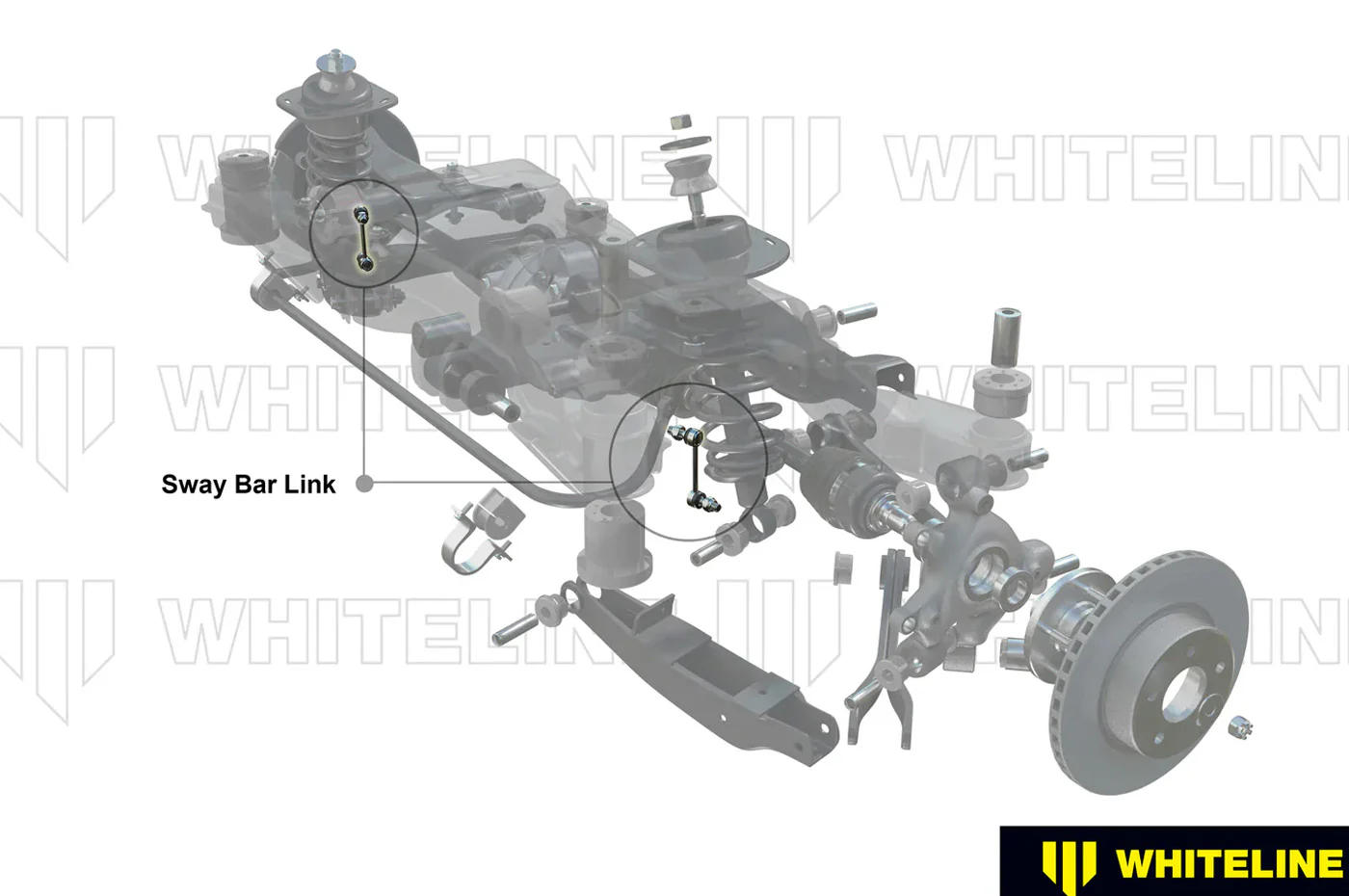 Whiteline Sway Bar Link Kit for 2023+ Toyota GR Corolla (KLC180-335) - Image 4