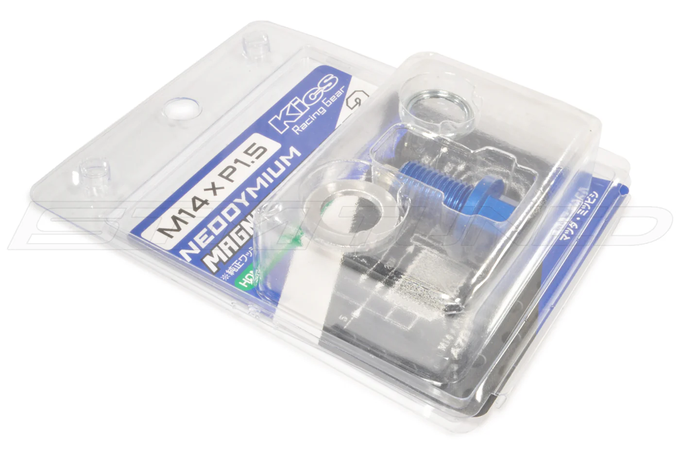 Project Kics Magnetic Oil Drain Plug Blue M14 x 1.5 (KMAG22) - Image 3